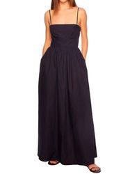 Susana Monaco - Poplin Open-Back Maxi Dress - Lyst