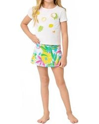 Lilly Pulitzer - Girl's Mini Upf 50+ Aila Skort - Lyst