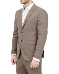 SELECTED - Polyester Wool Viscose Slim Jacket - Lyst