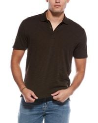 Vince - Slub Polo Shirt - Lyst