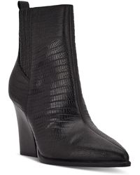 Marc Fisher - Mariel 2 Leather Pointed Toe Booties - Lyst