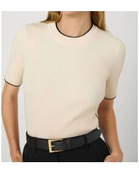 French Connection - Mozza Crew Neck Sweater - Lyst