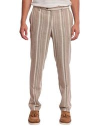 Paisley & Gray - Downing Slim Fit Linen-blend Pant - Lyst