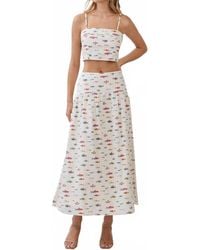 TCEC - Fish Cropped Tank Top - Lyst