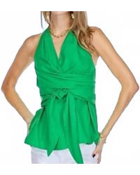 J joy - Wrap Halter Top - Lyst