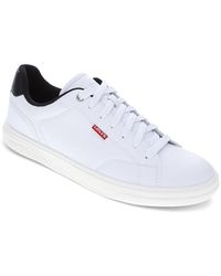 Levi's - Carter Synthetic Leather Casual Lace Up Sneaker Shoe - Lyst