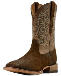 Ariat - Walker Roughout Ats Cowboy Boot - Lyst