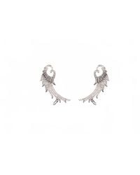 Avenue Chic - Heart Wing Earcuff Earrings - Lyst