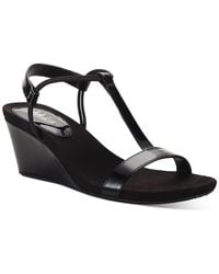 Style & Co. - Mulan Dressy Slip On Wedge Sandals - Lyst