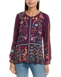 Johnny Was - Catina Blouse - Lyst