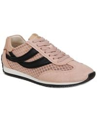 Vince - Oasis Mesh Leather Lace-Up Runner - Lyst