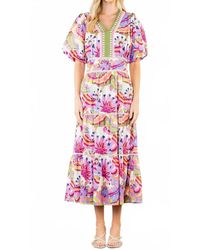 Thml - Riviera Bloom Maxi Dress - Lyst