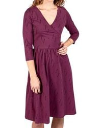 Mata Traders - Callie Long Sleeve Wrap Dress - Lyst