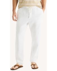 Nautica - Linen Drawstring Pant - Lyst