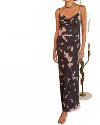 Carolina K - Tie Dye Slip Dress - Lyst