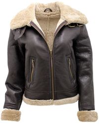 Infinity Leather - B3 Sheepskin Leather Flying Jacket-Kayseri - Lyst
