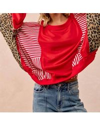 Bibi - Oversized Long Sleeve Top - Lyst