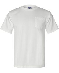 BAYSIDE - Union-Made Pocket T-Shirt - Lyst