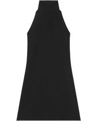 Courreges - A-Line Mini Dress With High Neck - Lyst