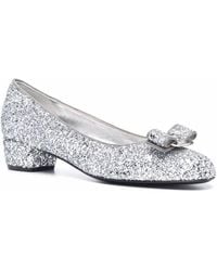 Ferragamo - Glitter Details Pumps Sandal - Lyst