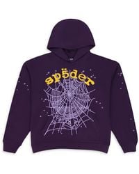 Sp5der - Star Og Web V2 Hoodie - Lyst