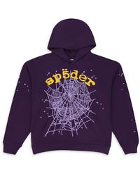Sp5der - Star Og Web V2 Hoodie - Lyst