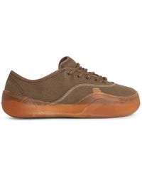 ERL - 'Coupes' Mud-Colored Cotton Sneakers - Lyst