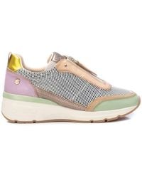 Xti - Carmela Collection Leather Casual Sneakers By - Lyst