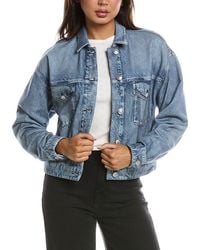 Rag & Bone - Miramar Terry Trucker Jacket - Lyst