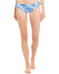 Splendid - Retro Side Tie Bikini Bottom - Lyst