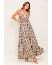 TRUEDAMES - Heritage Charm Woven Top And Skirt Set - Lyst