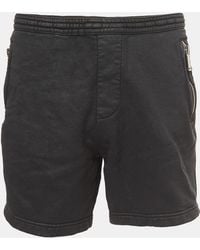 DSquared² - Coated Cotton Drawstring Shorts - Lyst