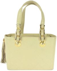 Versace - Sunburst Tassel Leather Handbag - Lyst