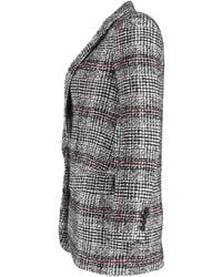 Isabel Marant - Etoile Ice Checked Single-Breasted Blazer - Lyst