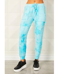 French Kyss - Soft Stretch Tie Dye Jogger - Lyst