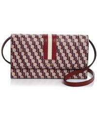 Bally - Stafford 6232890 Red Leather Chain Wallet - Lyst