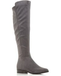 Michael Kors - Bromley Flat Boot Comfort Insole Faux Suede Knee-high Boots - Lyst