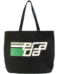 Prada - Canvas Tote Bag (pre-owned) - Lyst