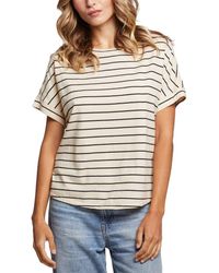 Chaser Brand - Jersey Stripe Amber T-shirt - Lyst