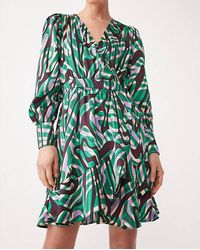 Suncoo - Print Wrap Dress - Lyst