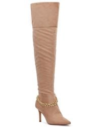 Jessica Simpson - Ammira Chain Zipper Over-the-knee Boots - Lyst