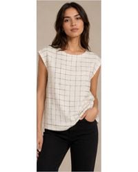 Drew - Gemma Check Top - Lyst