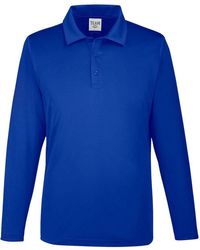 Team 365 - Zone Performance Long Sleeve Polo - Lyst
