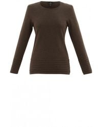 Marble - Classic Fit Cotton Sweater - Lyst