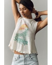 Pilcro - Crew-Neck Swing Tank Top - Lyst