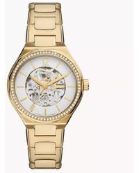 Fossil - Eevie White Dial Watch - Lyst