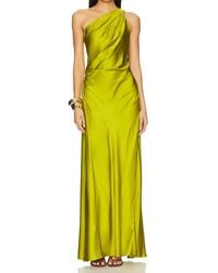 A.L.C. - Aster Satin One Shoulder Gown - Lyst