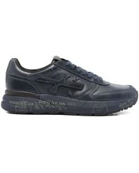 Premiata - Mick Leather Low-Top Sneakers - Lyst