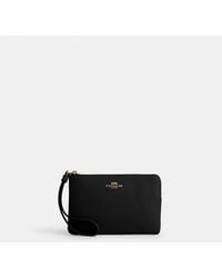 COACH - Corner Zip Wristlet - Lyst