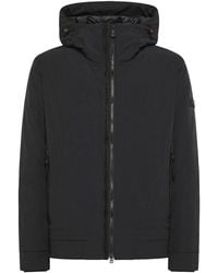 Peuterey - Hooded Jacket With Minimalist Design And Fitted Silhouette - Lyst